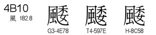 U+4B10